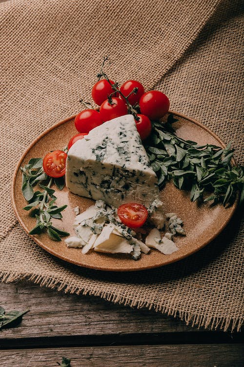 Blue Cheese on a Plate